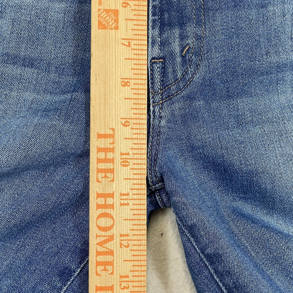 Mother Size 26 The Hustler Ankle Fray Denim Jean Wash No Promises Style Q117-686 - Picture 5 of 11
